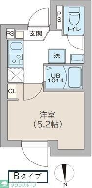 レピュア高円寺レジデンスの物件間取画像