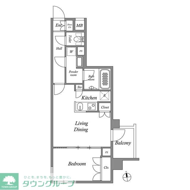 ザ・レジデンス神楽坂IIの物件間取画像