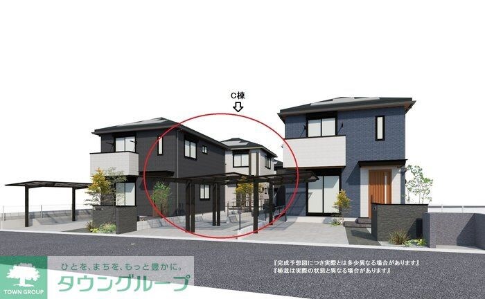 イリス　C棟の物件外観写真