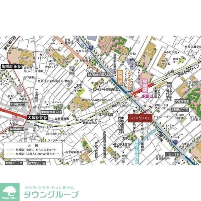 ＡＲＫＭＡＲＫ巣鴨sta.の物件内観写真