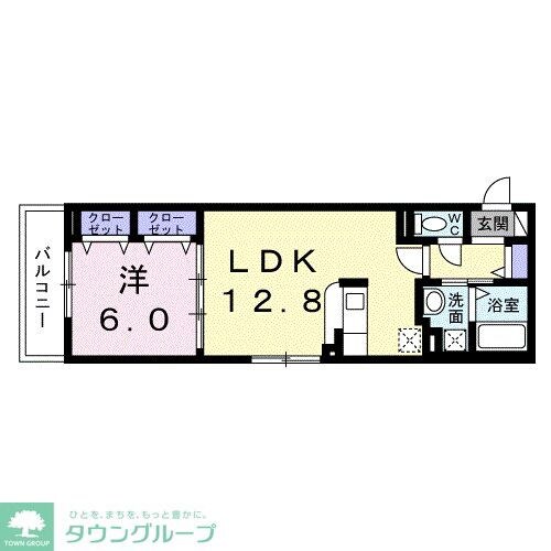 Ｐｒｅｔｔｙ　Ｆｏｒｅｓｔの物件間取画像