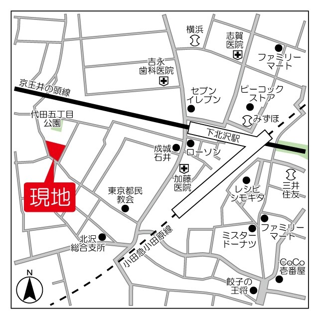 アンソレイエ下北沢の物件内観写真