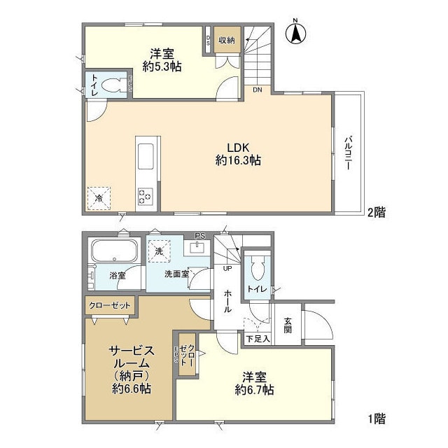 Kolet永福町#04の物件間取画像