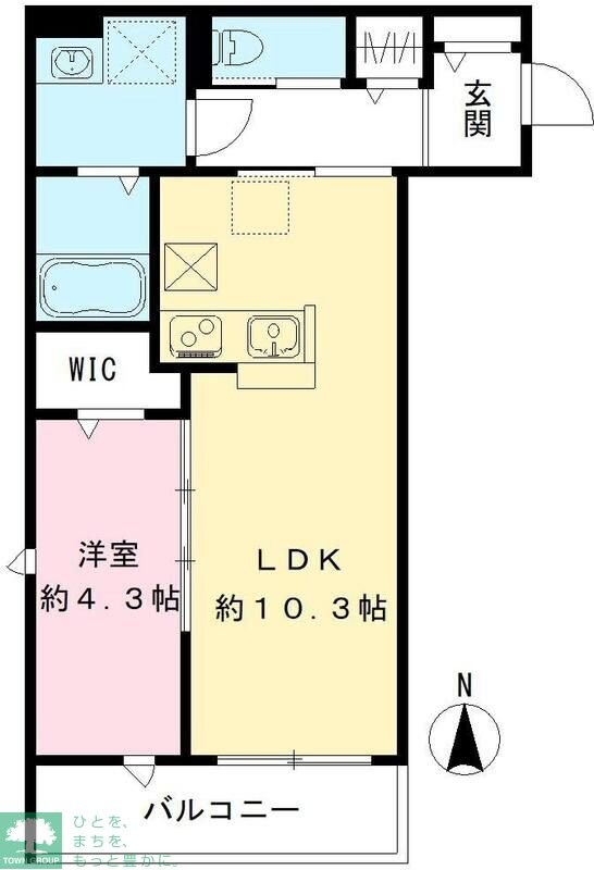 コンチェルト上祖師谷の物件間取画像