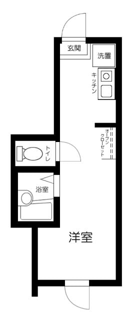 マーレ上北沢の物件間取画像