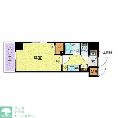 トーシンフェニックス笹塚駅前弐番館の物件間取画像