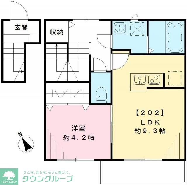 メープル吉祥寺の物件間取画像