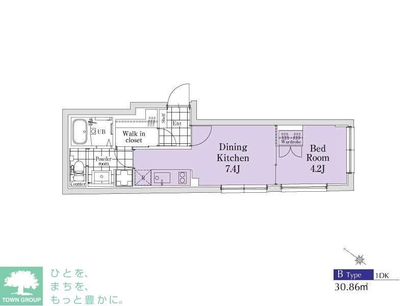 SOU明大前の物件間取画像