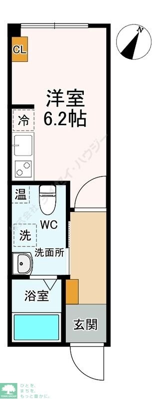 シエルコート笹塚の物件間取画像