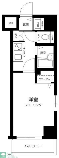 トーシンフェニックス笹塚駅前弐番館の物件間取画像