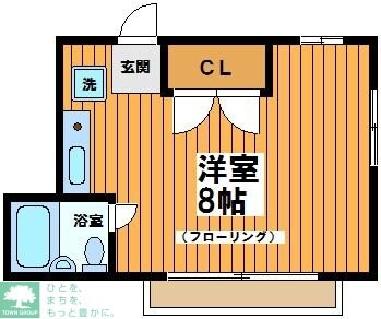 クレセントIIの物件間取画像