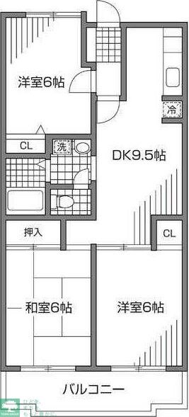 ウィンダム宮前の物件間取画像