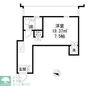 ダイヤモンドレジデンス新宿の物件間取画像