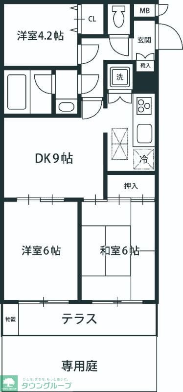 ワコーレ初台ガーデンの物件間取画像