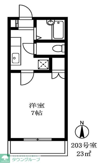 セシリア初台の物件間取画像