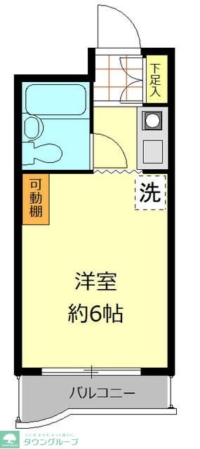 物件間取画像