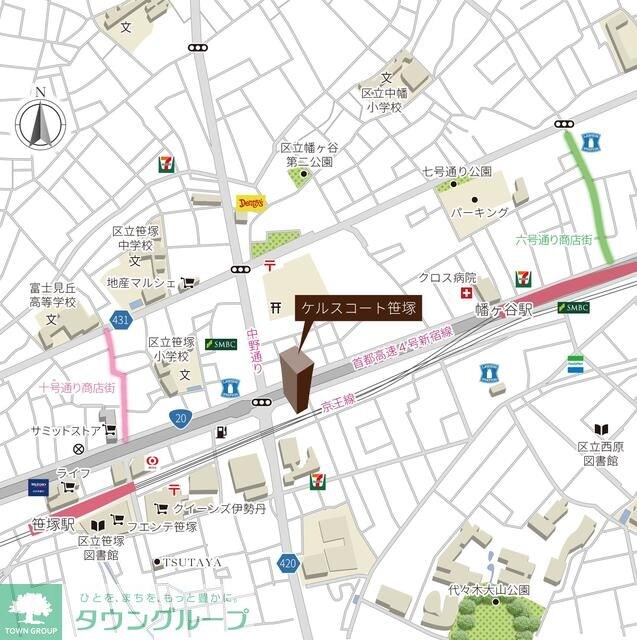 ケルスコート笹塚の物件内観写真