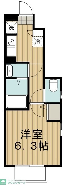 カーサ桜上水の物件間取画像