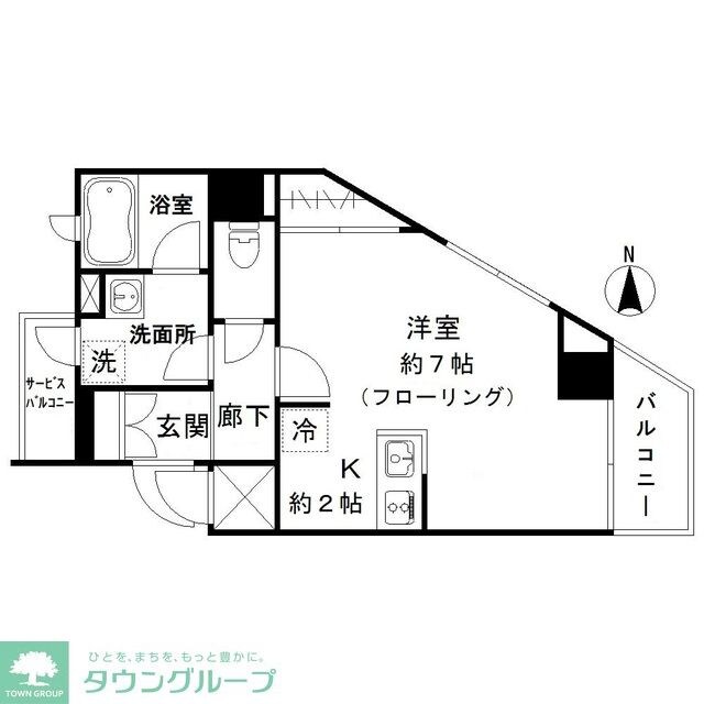 物件間取画像