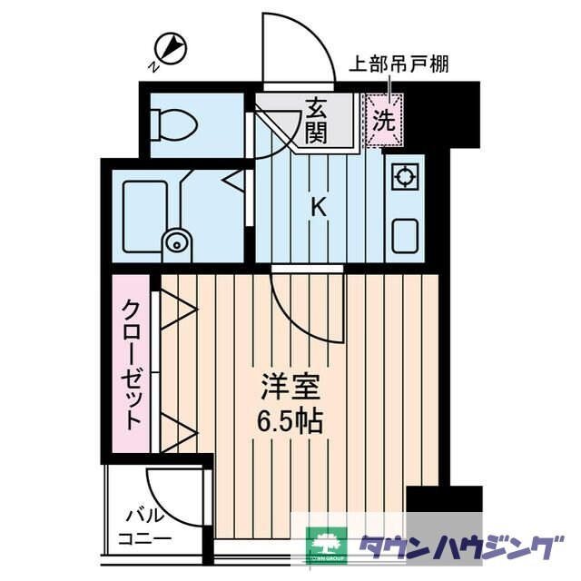 アベニール曙橋の物件間取画像