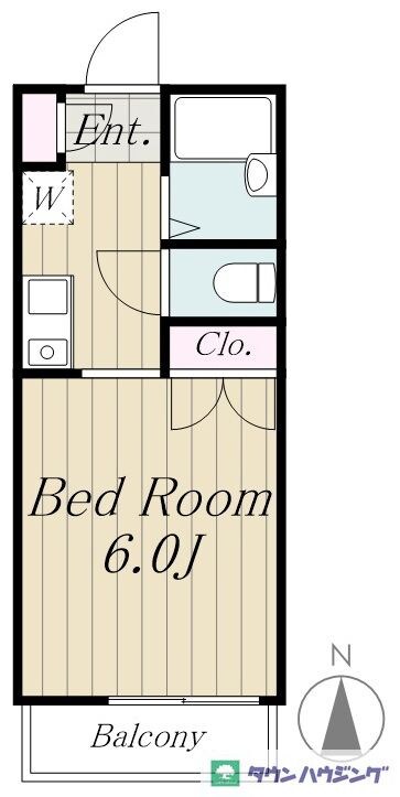 ムーラ新宿の物件間取画像