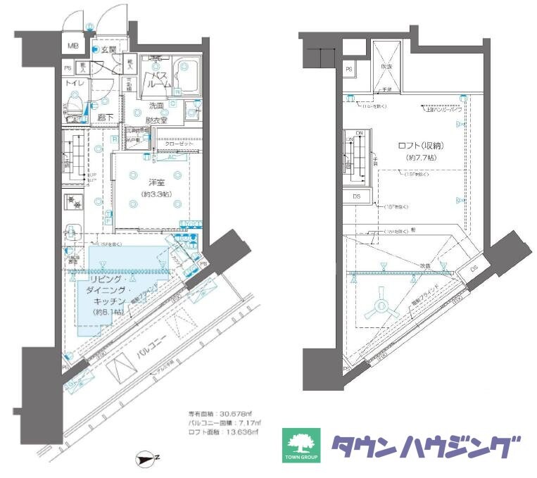 ZOOM新宿御苑前の物件間取画像