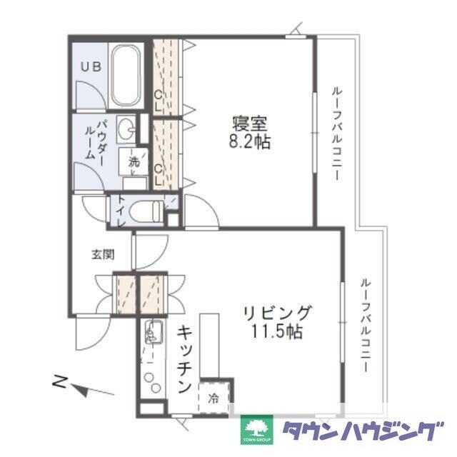 ＰＡＳＥＯ代々木の物件間取画像