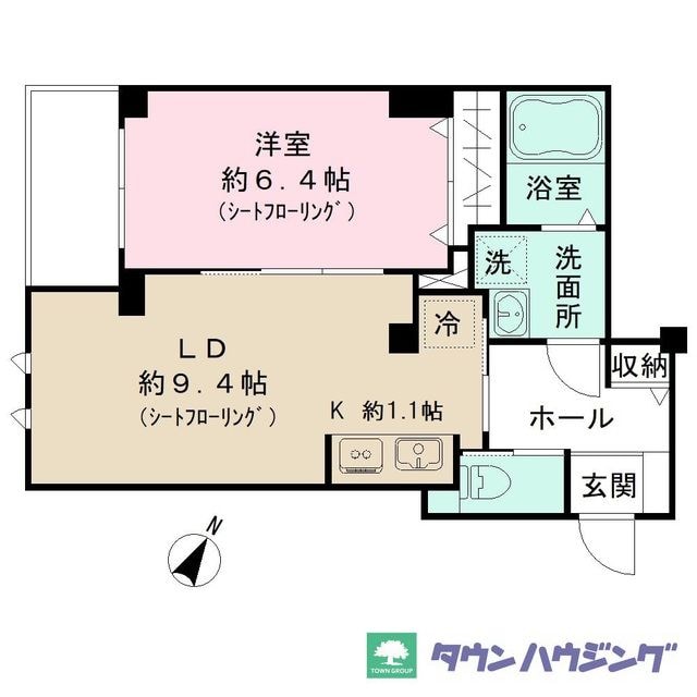 パークサイド明治アネックスの物件間取画像