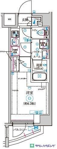 セジョリ高井戸IIの物件間取画像