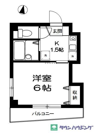 シャトー白馬の物件間取画像