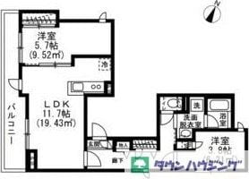 MERGEの物件間取画像