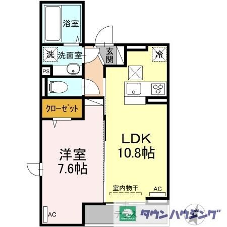 エクセリア上鷺宮Iの物件間取画像