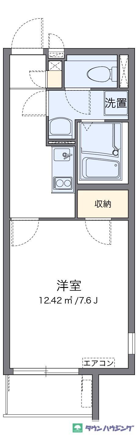 レオネクストカサ　フェリスの物件間取画像