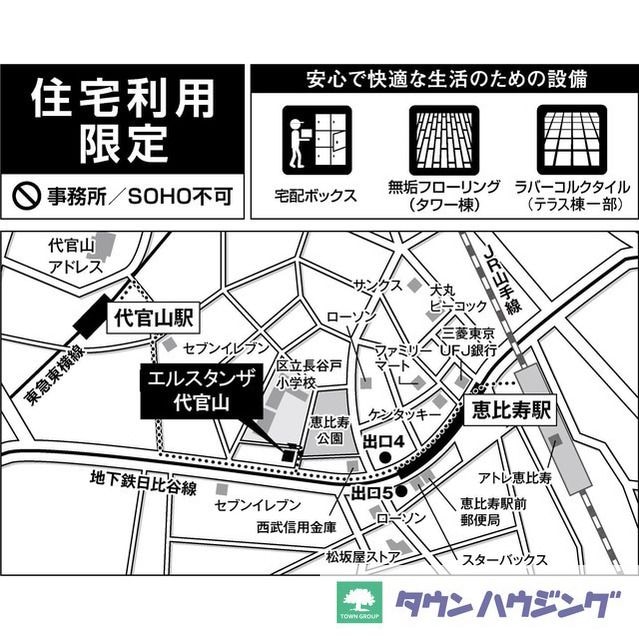 エルスタンザ代官山の物件内観写真