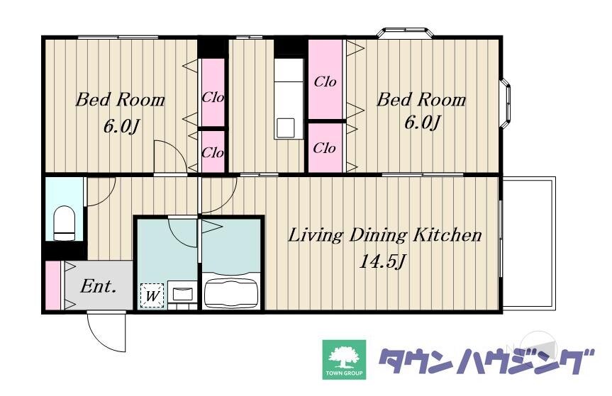 プレパルクの物件間取画像