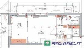 ハーモニーレジデンス神楽坂ヒルズｔｈｉｒｄの物件間取画像