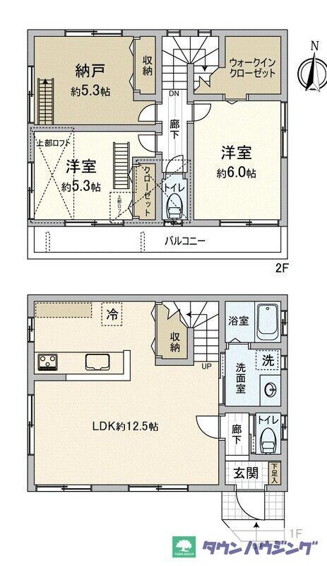 経堂４丁目戸建の物件間取画像