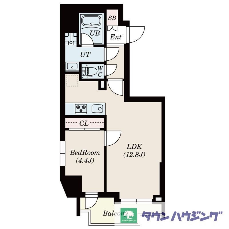 S-RESIDENCE新宿若松町の物件間取画像