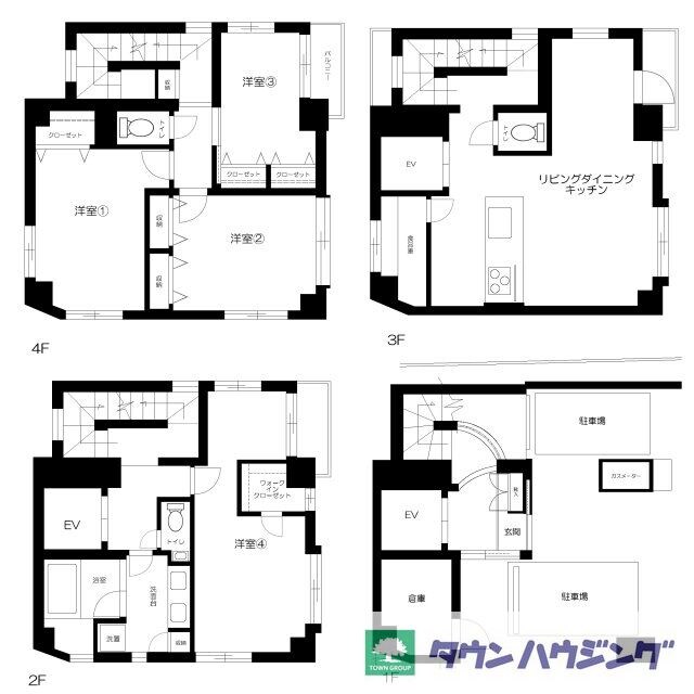 ラピス余丁町の物件間取画像