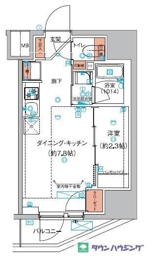 （仮称）巣鴨山手インサイドレジデンスの物件間取画像