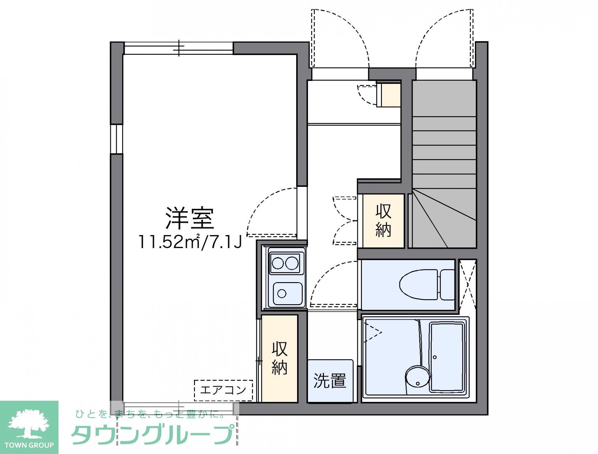 レオネクストエスペランサの物件間取画像