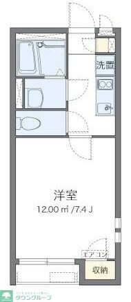 クレイノ中野新橋の物件間取画像