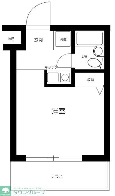 ドミール下北沢の物件間取画像