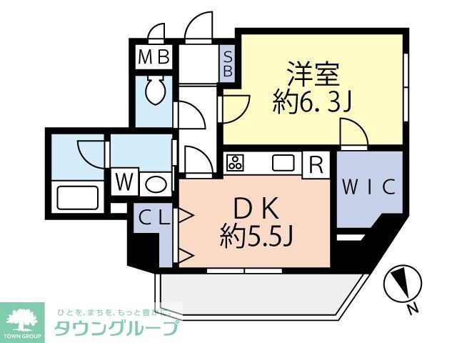 グランヴァン阿佐ヶ谷IIの物件間取画像