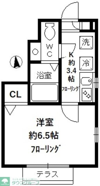 パーム阿佐ヶ谷の物件間取画像