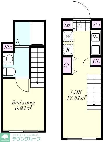 DUO　MAISON高円寺南の物件間取画像