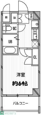 スペーシア高円寺IIの物件間取画像