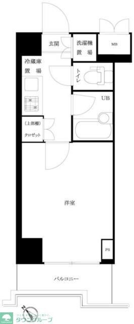 ルーブル神宮前の物件間取画像