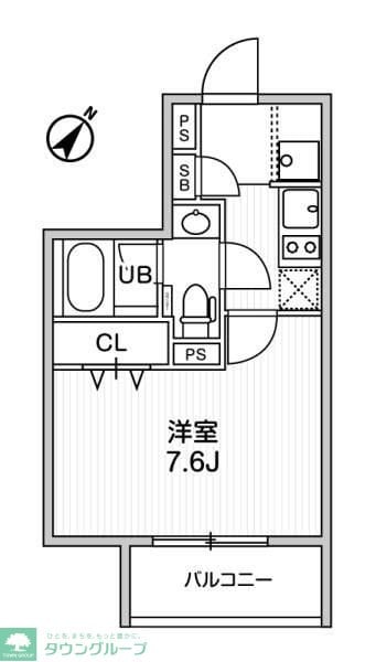 コンポジット渋谷初台の物件間取画像