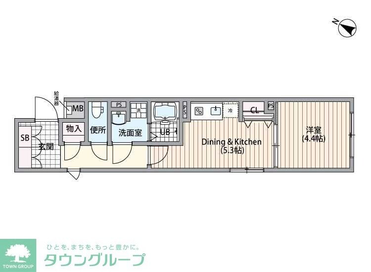 エルファーロ中野富士見町の物件間取画像